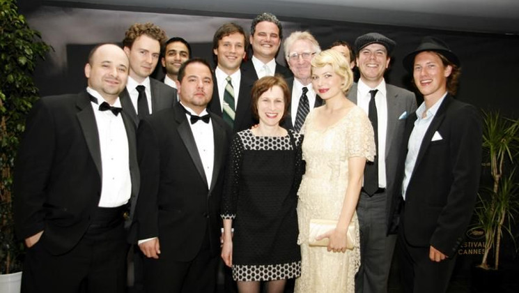 Film team, Screening of the film Wendy and Lucy © Audrey Delbru