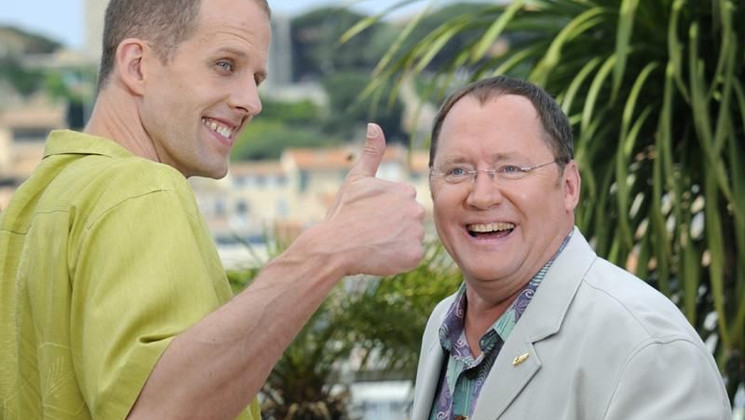 Pete Docter et John Asseter  © AFP © AFP