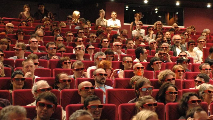 Lunettes lors de la projection de Là-Haut © FIF M. RABAUX © FIF M. RABAUX