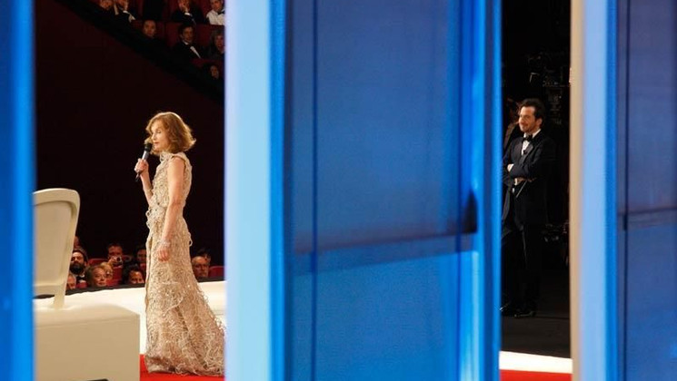 Isabelle Huppert et Edouard Baer © FIF T. SAITO © FIF T. SAITO