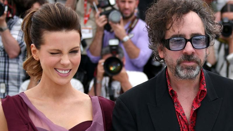 Kate Beckinsale, Tim Burton - Photocall du jury © AFP