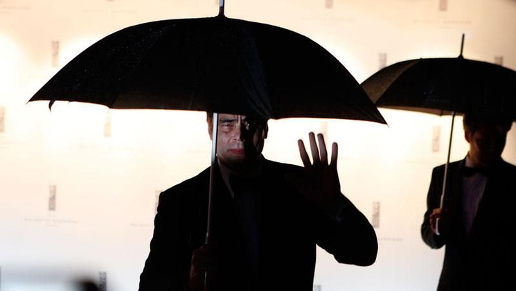 Benicio Del Toro - Arrivée au dîner d'ouverture © FIF/Thomas Saito