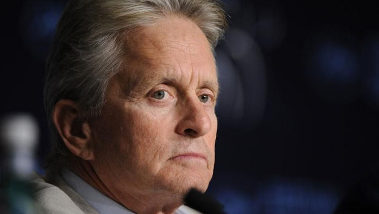 Michael Douglas - Conférence de presse - Wall Street : Money never sleeps © AFP