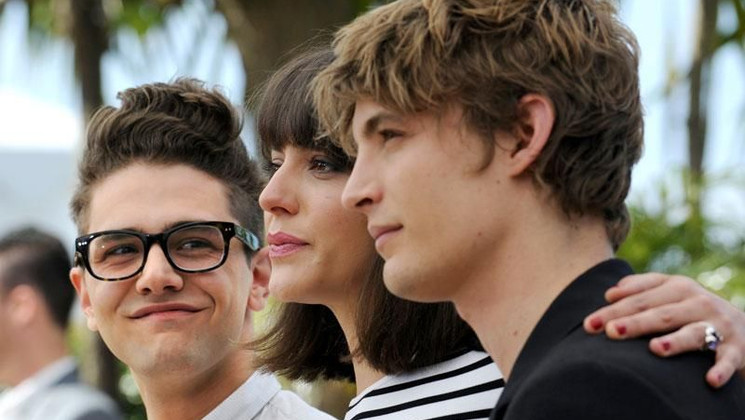 Xavier Dolan, Monia Chokri, Niels Schneider - Photocall - Les Amours Imaginaires © AFP