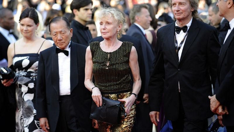 Claire denis et le jury Un Certain Regard - Montée des marches © AFP