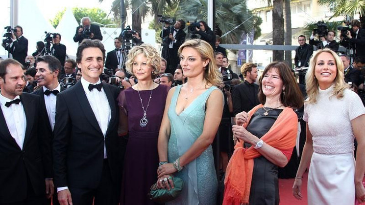 Equipe du film - Montée des marches - Countdown To Zero © AFP