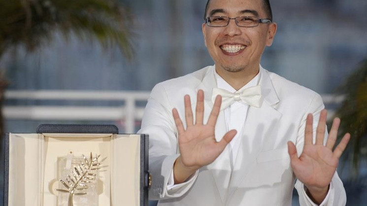 Apichatpong Weerasethakul, Palme d'or - Photocall © AFP