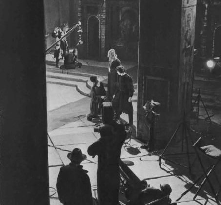 Eisenstein sur un tournage en 1944