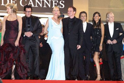 L'équipe de "Kill Bill : volume 2" sur les marches du palais