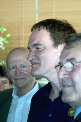 Quentin Tarantino Officier dans l'Ordre des Arts et des Lettres