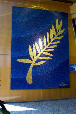 Installation permanente de la Palme d'or du Festival de Cannes