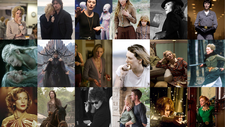 Cate Blanchett, filmographie illustrée © DR