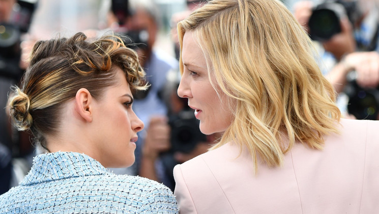 Kristen Stewart et Cate Blanchett - Membres du Jury des Longs Métrages © Alberto PIZZOLI / AFP