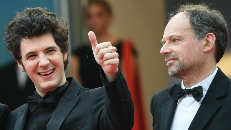 Vincent Lacoste, Denis Podalydès - Plaire, aimer et courir vite (Sorry Angel) © Loic Venance/AFP