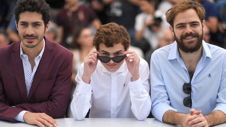 Chino Darín, Lorenzo Ferro, Peter Lanzani - El Ángel (L’Ange) © Loic Venance/AFP