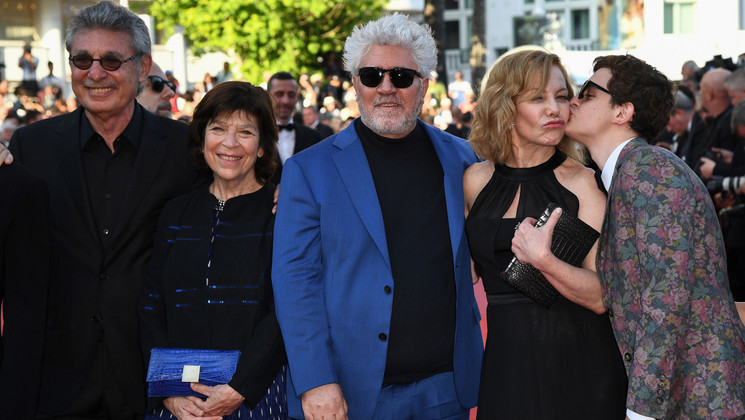 Team of the film El Ángel (L’Ange) © Anne-Christine Poujoulat/AFP