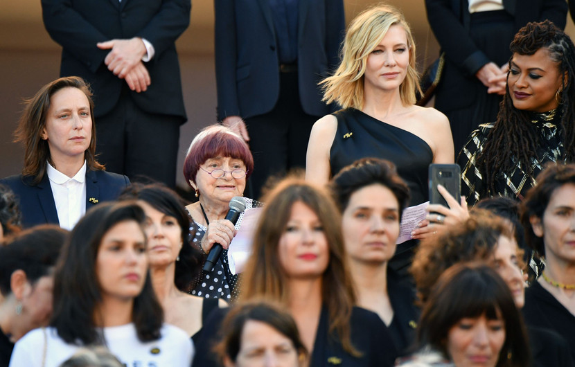 Céline Sciamma, Agnès Varda, Cate Blanchett, Ava DuVernay - The Red Carpet of 82 women film-makers © Alberto Pizzoli/AFP