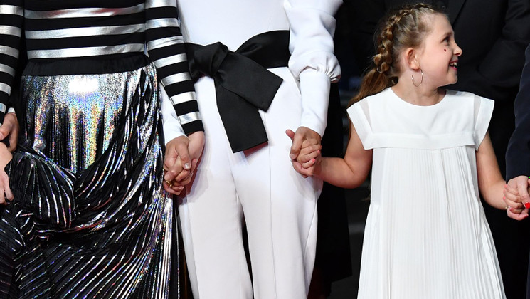 Amélie Daure, Marion Cotillard, Ayline Aksoy-Etaix - Gueule d'ange (Angel Face) © Alberto Pizzoli/AFP