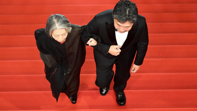 Kirin Kiki, Hirokazu Kore-eda - Manbiki kazoku (Shoplifters) © Antonin Thuillier/AFP