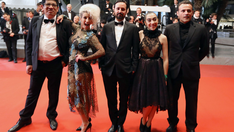 Victor Lopez, Romina Iniesta, Alejandro Fadel, Tania Casciani, Stéphane Rideau - Muere, monstruo, muere (Meurs, monstre, meurs) © Valery Hache/AFP