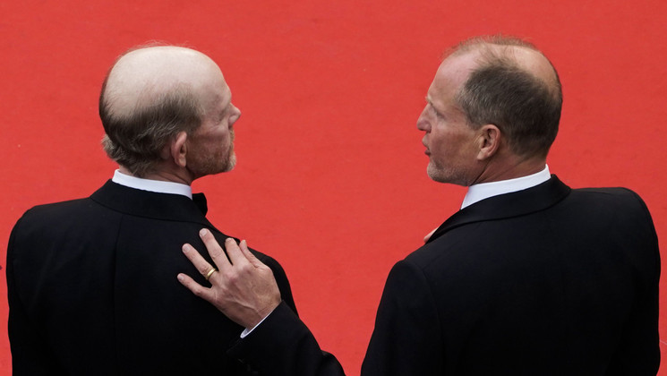 Ron Howard, Woody Harrelson - Solo: A Star Wars Story © Laurent Emmanuel/AFP