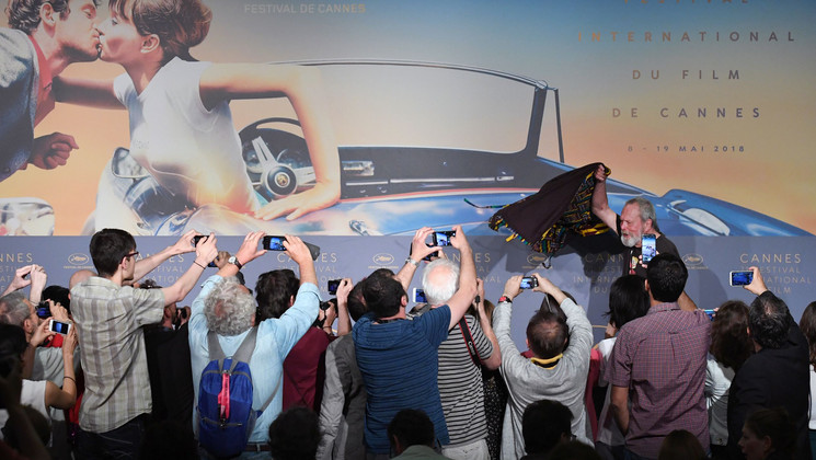 Terry Gilliam - The Man Who Killed Don Quixote (L'Homme qui tua Don Quichotte) © Laurent Emmanuel/AFP