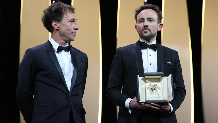 Charles Williams - Palme d'or de court métrage - All These Creatures (Toutes ces créatures) - avec Bertrand Bonello © Valery Hache/AFP