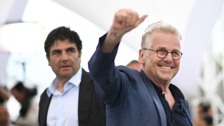 Romain Goupil et Daniel Cohn-Bendit - La Traversée © Anne-Christine Poujoulat/AFP