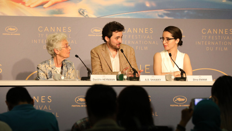 Team of the film Yomeddine © Déborah Néris / FDC