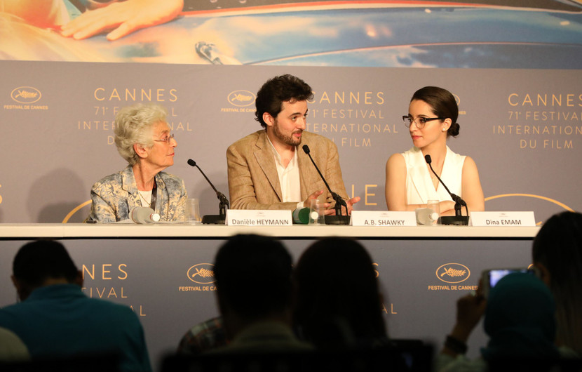 Team of the film Yomeddine © Déborah Néris / FDC