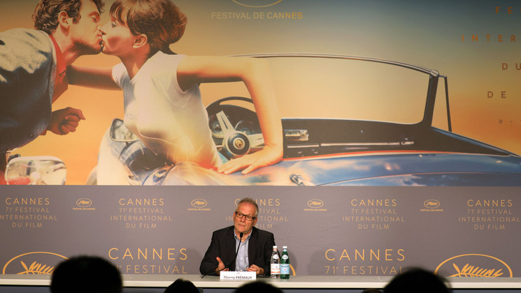 Thierry Frémaux - Conférence de presse du 7 mai © Christophe Bouillon/FDC