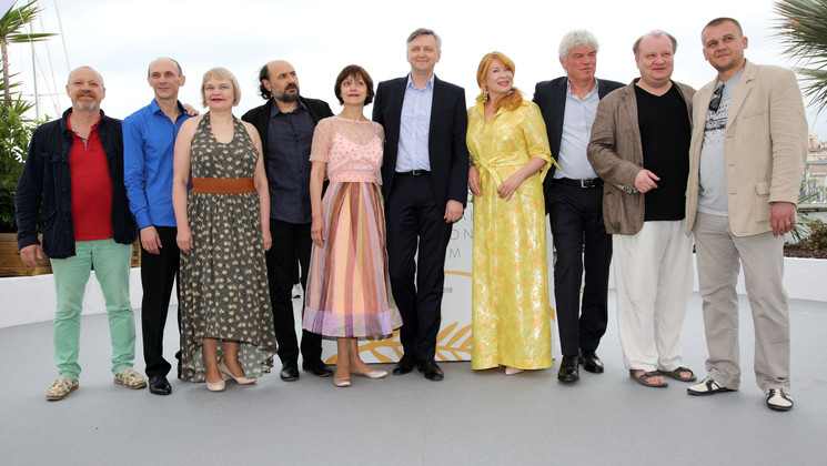 Équipe du film Donbass © Christophe Bouillon/FDC