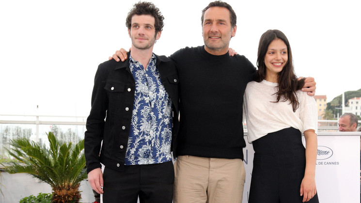 Félix Moati, Gilles Lellouche, Noée Abita - Le Grand Bain © Christophe Bouillon /FDC