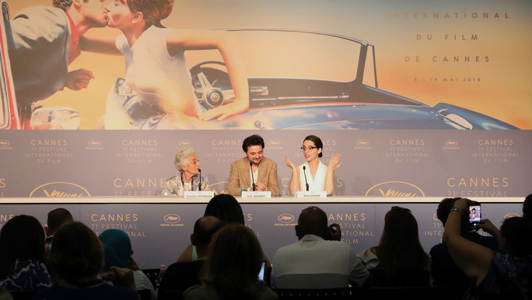 Danièle Heymann, Abu Bakr Shawky, Dina Emam - Yomeddine © Déborah Néris /FDC