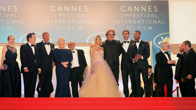 Team of the film Fahrenheit 451 © Déborah Néris /FDC