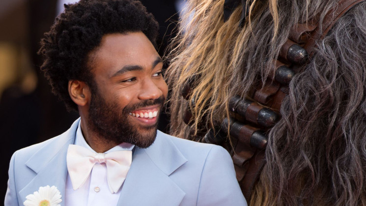 Donald Glover et Chewbacca- Solo: A Star Wars Story © Déborah Néris /FDC