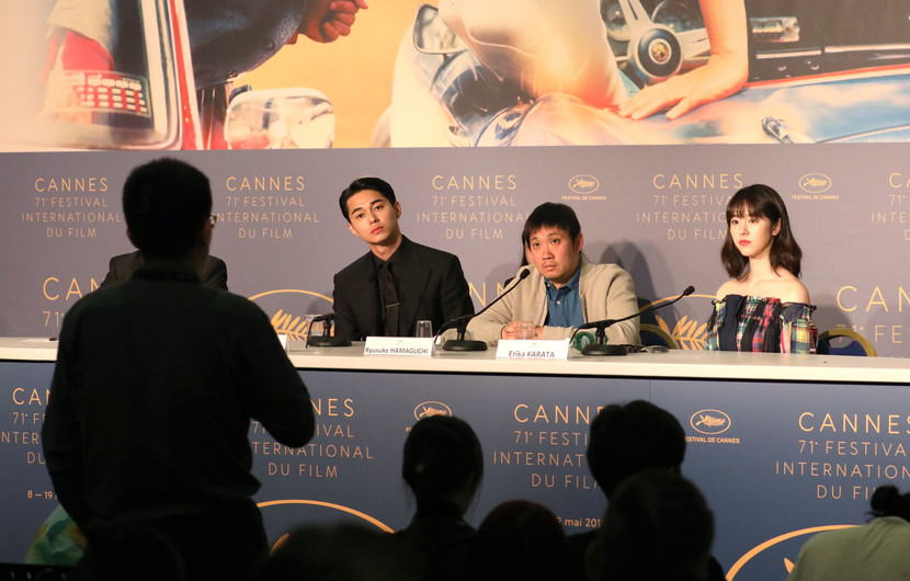 Masahiro Higashide, Erika Karata, Ryusuke Hamaguchi - Netemo Sametemo (Asako I & II) © Déborah Néris /FDC