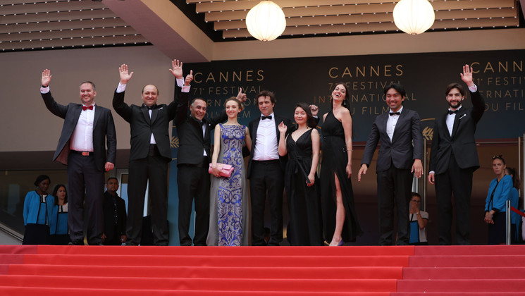 Team of the film Ayka © Déborah Néris /FDC