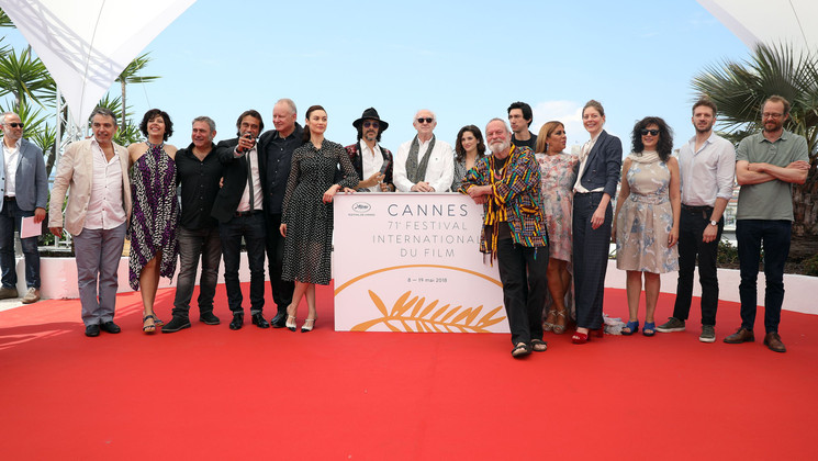 Équipe du film The Man Who Killed Don Quixote (L'Homme qui tua Don Quichotte) © Déborah Néris /FDC