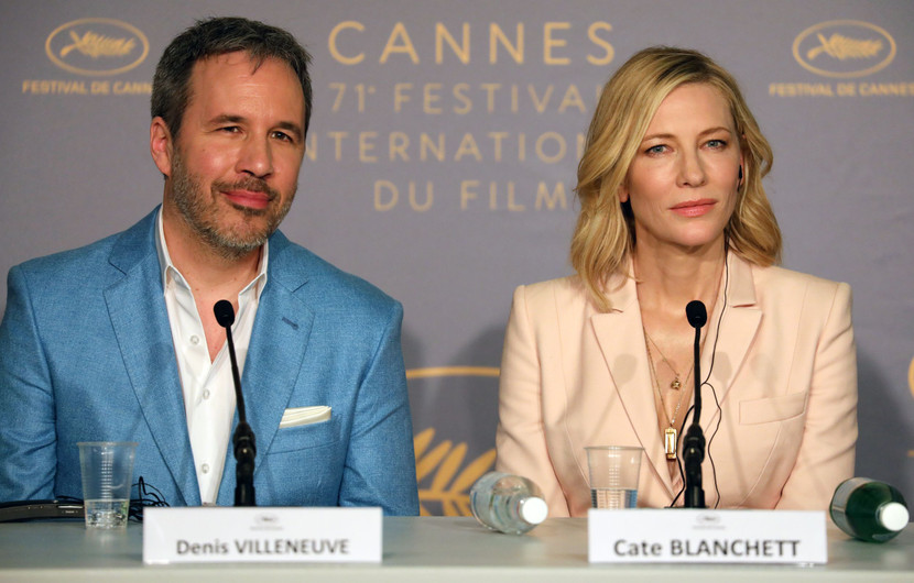 Denis Villeneuve, Cate Blanchett - Members of the Feature Films Jury © François Silvestre De Sacy/FDC