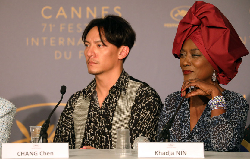 Chang Chen, Khadja Nin - Members of the Feature Films Jury © François Silvestre De Sacy/FDC