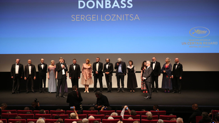 Équipe du film - Donbass – Cérémonie d’ouverture Un Certain Regard © François Silvestre De Sacy/FDC