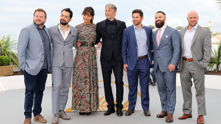 Équipe du film Arctic © François Silvestre De Sacy/FDC