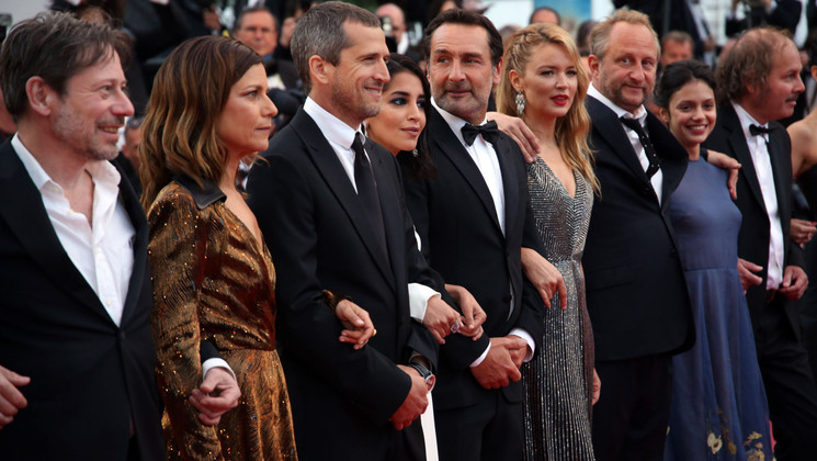 Team of the film Le Grand Bain (Sink Or Swim) © François Silvestre De Sacy /FDC