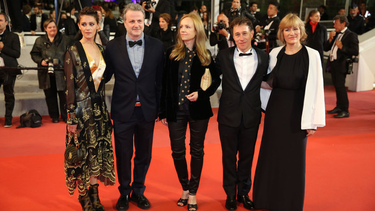 Ariane Labed, Khalil Joreige, Alanté Kavaïté, Bertrand Bonello, Valeska Grisebach - Jury des courts métrages et de la Cinéfondation © François Silvestre De Sacy /FDC