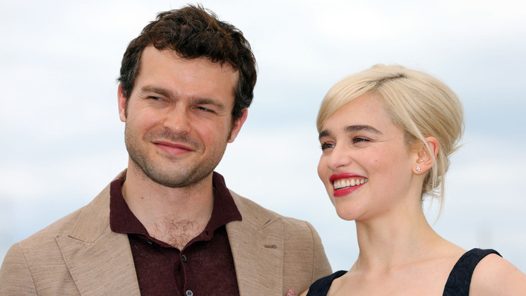 Alden Ehrenreich,  Emilia Clarke - Solo: A Star Wars Story © François Silvestre De Sacy /FDC