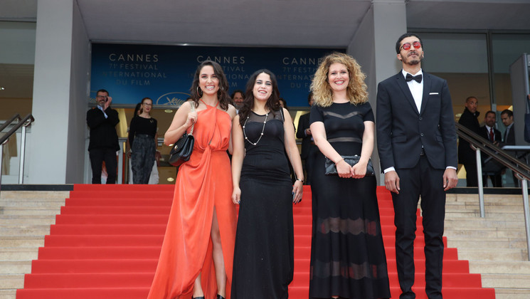 Sarah Perles, Maha Alemi, Meryem Benm'Barek, Khafif Hamza - Sofia © François Silvestre De Sacy /FDC