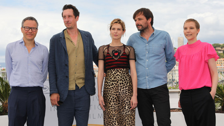 Team of the film In My Room © François Silvestre De Sacy /FDC