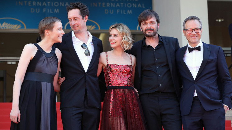 Team of the film In My Room © François Silvestre De Sacy /FDC