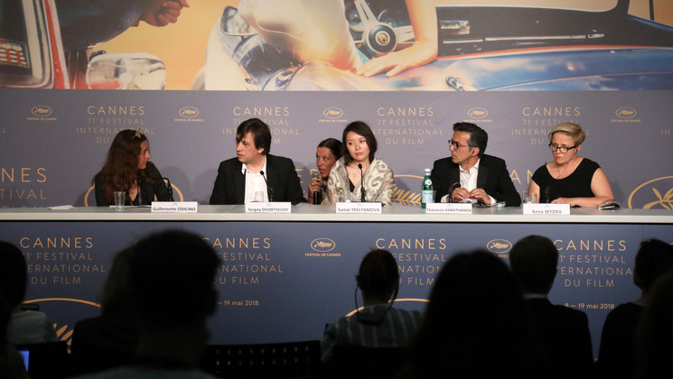 Team of the film Ayka © François Silvestre De Sacy /FDC